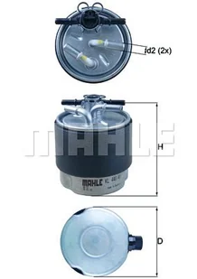 Filtr paliwa Mahle KL 440/41 - Filtry paliwa - miniaturka - grafika 1