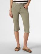Spodnie damskie - MAC - Spodnie damskie  Capri, zielony - miniaturka - grafika 1