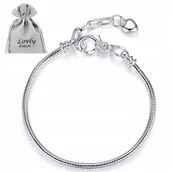 Bransoletki - Bransoletka damska do charms srebrna BT30 - miniaturka - grafika 1