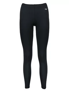 Spodnie sportowe damskie - Mizuno Legginsy funkcyjne w kolorze czarnym - grafika 1