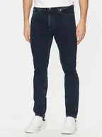 Spodnie męskie - Tommy Jeans Jeansy Simon DM0DM20732 Granatowy Skinny Fit - miniaturka - grafika 1
