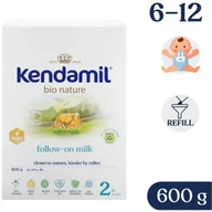 Mleko modyfikowane - Kendamil BIO Nature 2 HMO+ Mleko następne dla niemowląt 6-12 miesięcy, 600 g -> Wysyłka od 1,99 - odbiór w Żabce i DHL POP<- - miniaturka - grafika 1