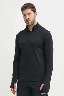 Under Armour bluza do biegania Qualifier kolor czarny gładka - Bluzy męskie - miniaturka - grafika 1