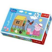 Puzzle - Trefl Peppa, Wizyta w kurniku 18195 - miniaturka - grafika 1