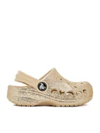 Buty dla dziewczynek - Crocs Klapki C-BAYA CLOG T 207014-11S Złoty - miniaturka - grafika 1