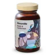 Przeziębienie i grypa - HEALTH LABS CARE Health Labs 4SOUL ShroomMe Reishi & Cordyceps x 90 porcji - miniaturka - grafika 1
