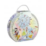 Zabawki kreatywne - Zestaw w walizeczce 2w1 bransoletki i diamentowa mozaika Disney 100 Totum - miniaturka - grafika 1