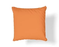 Pościel - Poszewka satyna bawełniana do spania 40x40 pomarańczowa 61 - miniaturka - grafika 1