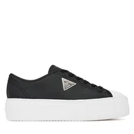 Trampki damskie - Trampki Guess FLTJO2 FAB12 Czarny - miniaturka - grafika 1