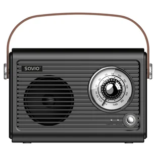 Savio RS-01 radio Przenośny Analogowy Czarny - Radia - miniaturka - grafika 1