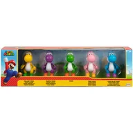 Figurki dla dzieci - BLISTER 5 FIGURAS YOSHI SUPER MARIO BROS 6,5CM - miniaturka - grafika 1