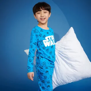 Piżamy chłopięce - Sinsay - Piżama Star Wars - Niebieski - grafika 1