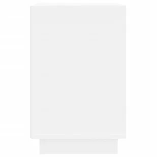 Szafka, biała, 102x35x60 cm, materiał drewnopochodny Lumarko! - Szafki do salonu - miniaturka - grafika 6