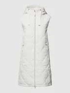 Kamizelki męskie - Kamizelka pikowana z kapturem - miniaturka - grafika 1