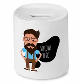 Skarbonki - Skarbonka Dla Statystyka na Urodziny na Prezent z Nadrukiem ze Zdjęciem + Opakowanie na prezent (wzór 04) - miniaturka - grafika 1