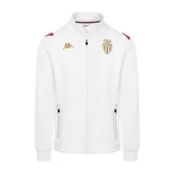 Bluzy męskie - Kappa Męska bluza z kapturem Atremyx Monaco, biała, XXL - miniaturka - grafika 1