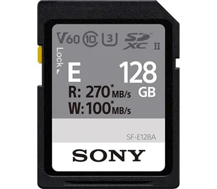 Sony SF-E128A 128 GB SDXC Klasa 10 SFE128A - Karty pamięci - miniaturka - grafika 1