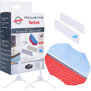 Rowenta Tefal Oryginalny zestaw filtry + ściereczki + szczotki Rowenta X-Plorer seria 95 - Akcesoria do odkurzaczy - miniaturka - grafika 1