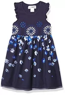 Sukienki - Desigual Leticia sukienka dziewczęca na co dzień, niebieski, 5-6 - miniaturka - grafika 1