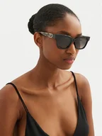 Okulary przeciwsłoneczne - Furla Okulary przeciwsłoneczne Sunglasses WD00118-BX1892-OHV0-4-401-20-BD-D Czarny - miniaturka - grafika 1
