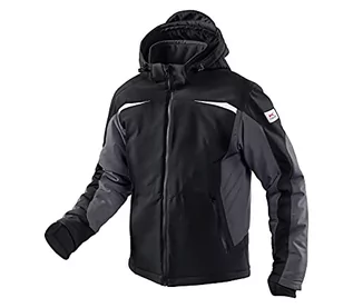 Kurtki męskie - Kübler kurtka zimowa softshell przepuszczająca powietrze, xl, czarny/ antracytowy 10417322-9997-XL - grafika 1