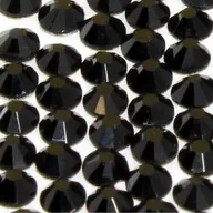 Ozdoby do paznokci - Cyrkonie do paznokci szklane SS3 Jet 50 szt - miniaturka - grafika 1