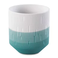 Świeczniki - Świecznik FINO kolor morski styl nowoczesny do wewnątrz ameliahome - CANDLEHOLDER/AH/FINO/MARINE/9X9,8 - miniaturka - grafika 1