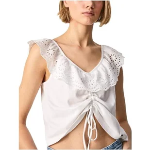 Bluzka damska Pepe Jeans Buffi krótka bawełniana-XL - Bluzki damskie - miniaturka - grafika 1