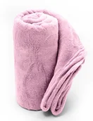 Koce - Koc Z Mikrofibry Pluszowy 160X200 - Różowy - miniaturka - grafika 1