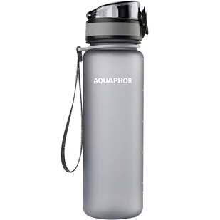 Aquaphor City 0,5l Szary - Butelki filtrujące - miniaturka - grafika 1
