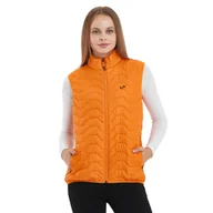 Kurtki i kamizelki sportowe damskie - Kamizelka turystyczna damska Woolona Merino - miniaturka - grafika 1