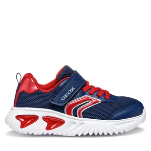 Sneakersy Geox J Assister J45DZC 014CE C0735 M Granatowy - Buty dla chłopców - miniaturka - grafika 1