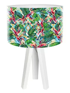 Macodesign Lampa biurkowa Tropikalna moranda mini-foto-421w, 60 W - Lampy stojące - miniaturka - grafika 1