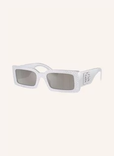 Okulary przeciwsłoneczne - Dolce & Gabbana Okulary Przeciwsłoneczne dg4447b Z Ozdobnymi Kamykami grau - grafika 1