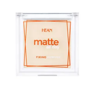 HEAN - Matte All Day - Fixing Powder - Matujący puder do twarzy - 9 g - 50 SOFT BEIGE - Pudry do twarzy - miniaturka - grafika 1
