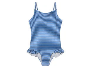 lupilu® Stroje kąpielowy dziewczęcy (Niebieski/ biały, 110/116) - Stroje kąpielowe dla dziewczynek lupilu® Stroje kąpielowy dziewczęcy (Niebieski/ biały, 110/116) - Stroje kąpielowe dla dziewczynek - miniaturka - grafika 1
