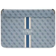 Plecaki - Guess Sleeve GUCS14P4RPSB 14" niebieski/ blue 4G Printed Stripes - miniaturka - grafika 1