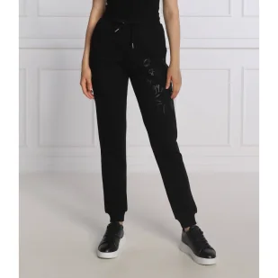 Armani Exchange Spodnie dresowe | Regular Fit - Dresy damskie - miniaturka - grafika 1