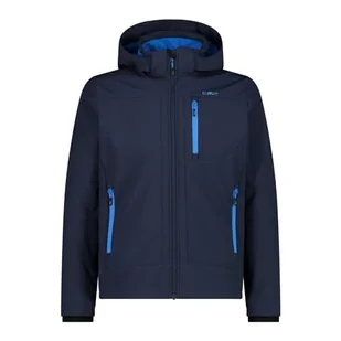 CMP - Męska kurtka softshell z odpinanym kapturem, B.Blue-River, 46 - Kurtki męskie - miniaturka - grafika 1