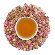 Dodatki do ciast w proszku - Kwiat Róża Pąki Całe Różowe Suszony 20g Jadalne - miniaturka - grafika 1