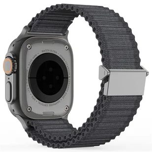 DUX DUCIS pasek YC nylonowy do Apple Watch 38 / 40 / 41 / 42mm szary - Akcesoria do smartwatchy - miniaturka - grafika 1