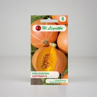 Nasiona i cebule - Dynia olbrzymia Justynka F1 Pomarańczowa 4g - Nasiona - W. Legutko - miniaturka - grafika 1