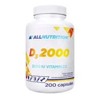 Witaminy i minerały - Allnutrition D3 2000, witamina D 50 µg, 200 kapsułek - miniaturka - grafika 1