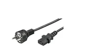 Kable komputerowe i do monitorów - Kabel zasilający MicroConnect Power Cord CEE 7/7 C13 3m PE020430 - miniaturka - grafika 1
