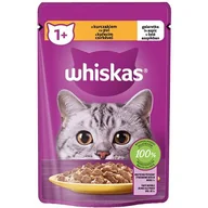 Mokra karma dla kotów - Whiskas Mokra karma dla dorosłego kota, kawałki z kurczakiem w galaretce 28 x 85 g - miniaturka - grafika 1