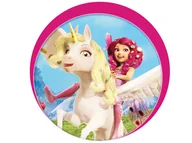 Ciasta i półprodukty do ciast - Dekoracyjny opłatek tortowy Mia i Ja - 20 cm - miniaturka - grafika 1