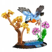 Klocki - Klocki Ptak Rudzik Mould King 10151 Realistyczny model dekoracja ozdoba - miniaturka - grafika 1