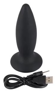 Black Velvets Black Velvets Rechargeable Plug M - Wibrujący korek analny - Korki analne - miniaturka - grafika 4