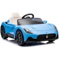 Pojazdy elektryczne dla dzieci - Auto na akumulator Samochód Jeździk Maserati GT Cabrio Pilot niebieski - miniaturka - grafika 1