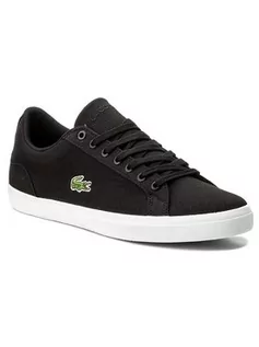 Sneakersy męskie - Lacoste Sneakersy Lerond Bl 2 Cam 7-33CAM1033024 Czarny - grafika 1